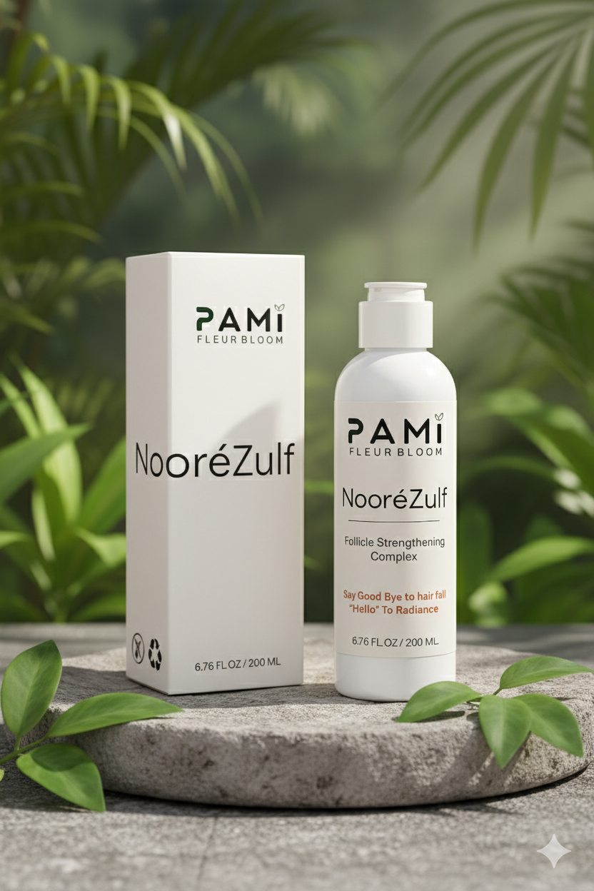 🌿NooréZulf – Premium Herbal Hair Oil
